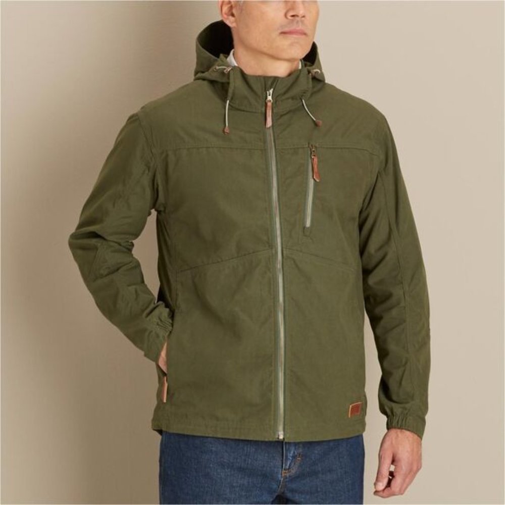Duluth Trading Co Men's Warden Waxed Canvas Jacket